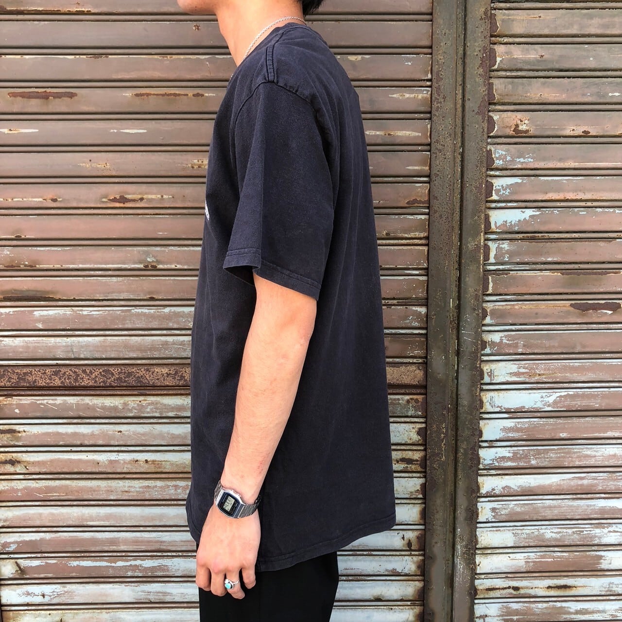 90s 00s OAKLEY Standard issue オークリー 半袖 Tシャツ ロゴ クルー