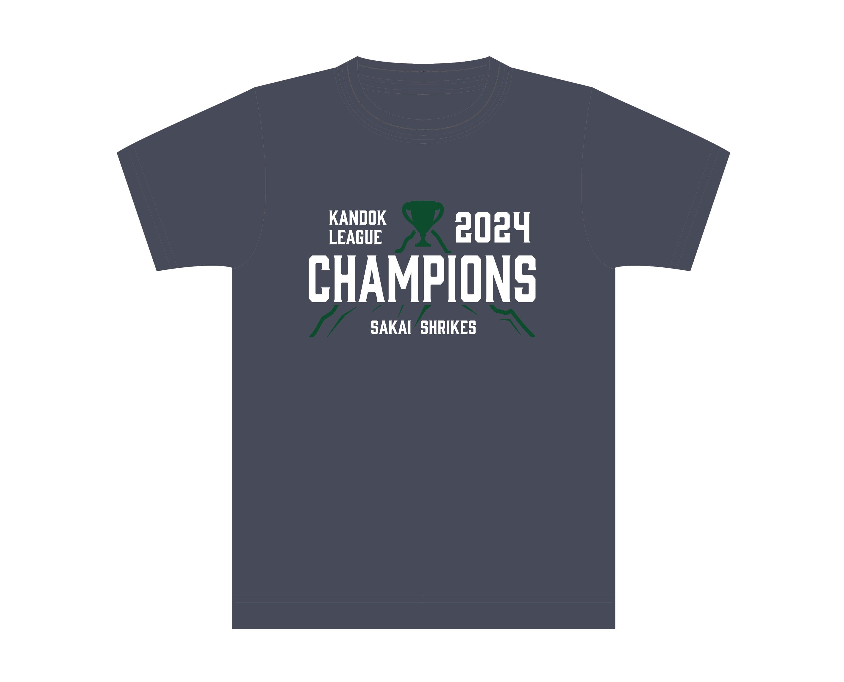 2024シーズン】優勝記念Tシャツ（背中ネーム無し） | 堺シュライクス