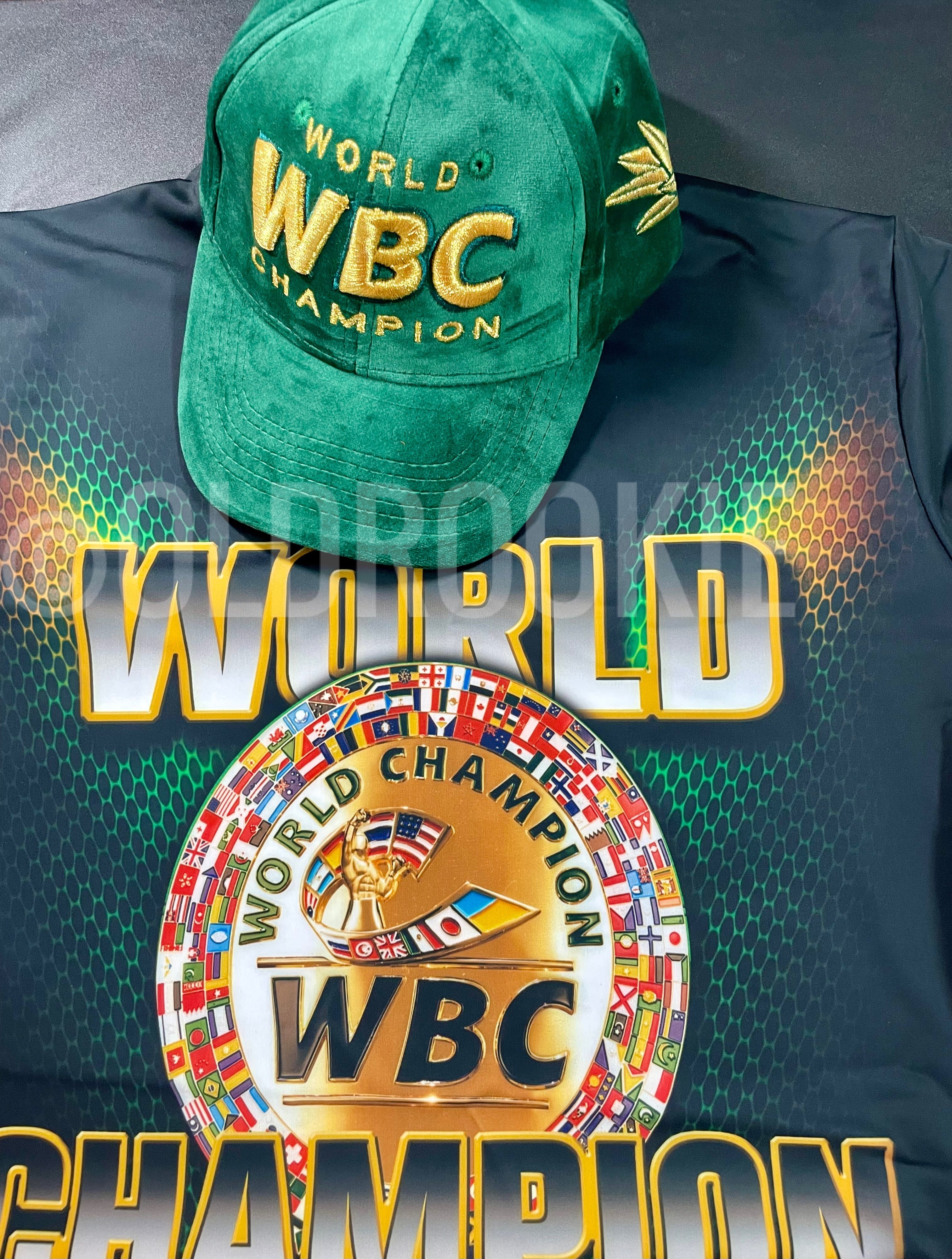 2024年モデルwbcチャンピオンTシャツandキャップ | ボクシング格闘技