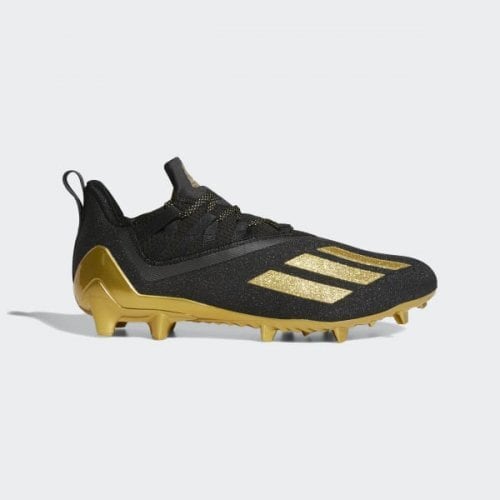 Adizero 11 アメフト スパイク ブラック・ゴールドメタリック | END