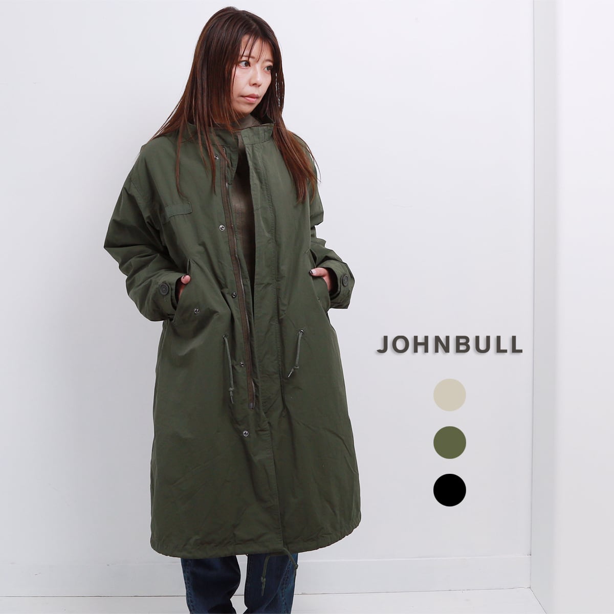 JOHNBULL M-65モッズコート レディース メンズ ジョンブル JM244L05