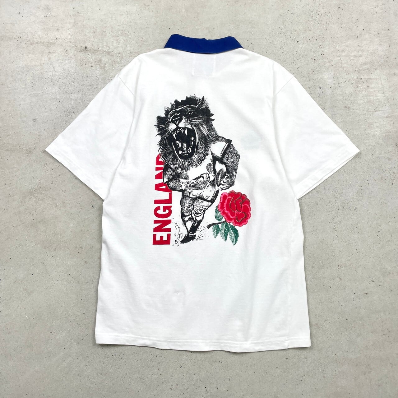 90年代 umbro アンブロ イングランド代表 ポロシャツ ラガーシャツ