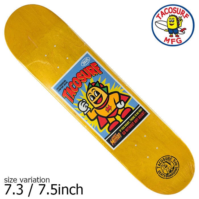 TACOSURF MFG タコサーフ デッキ スケートボード スケボー Metal dag