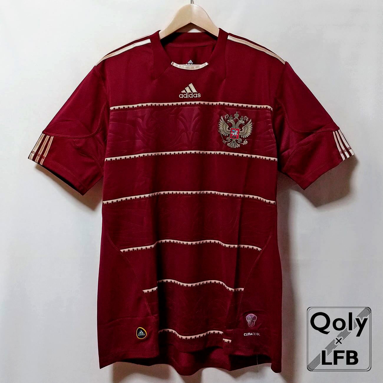 ロシア代表 2010 adidas ホーム半袖 ユニフォーム（インポートL