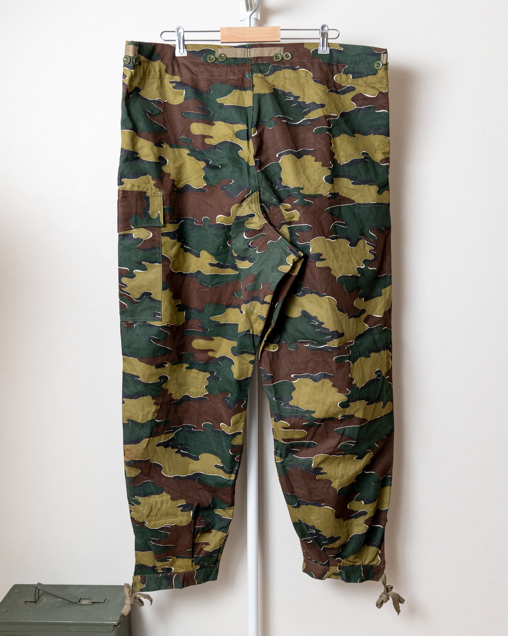 DEADSTOCK】Belgian Army 60's 1st Jigsaw Camouflage Field Over