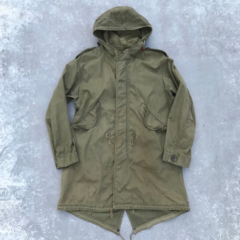 60's U.S.ARMY M-51 フィッシュテール モッズパーカー カーキ
