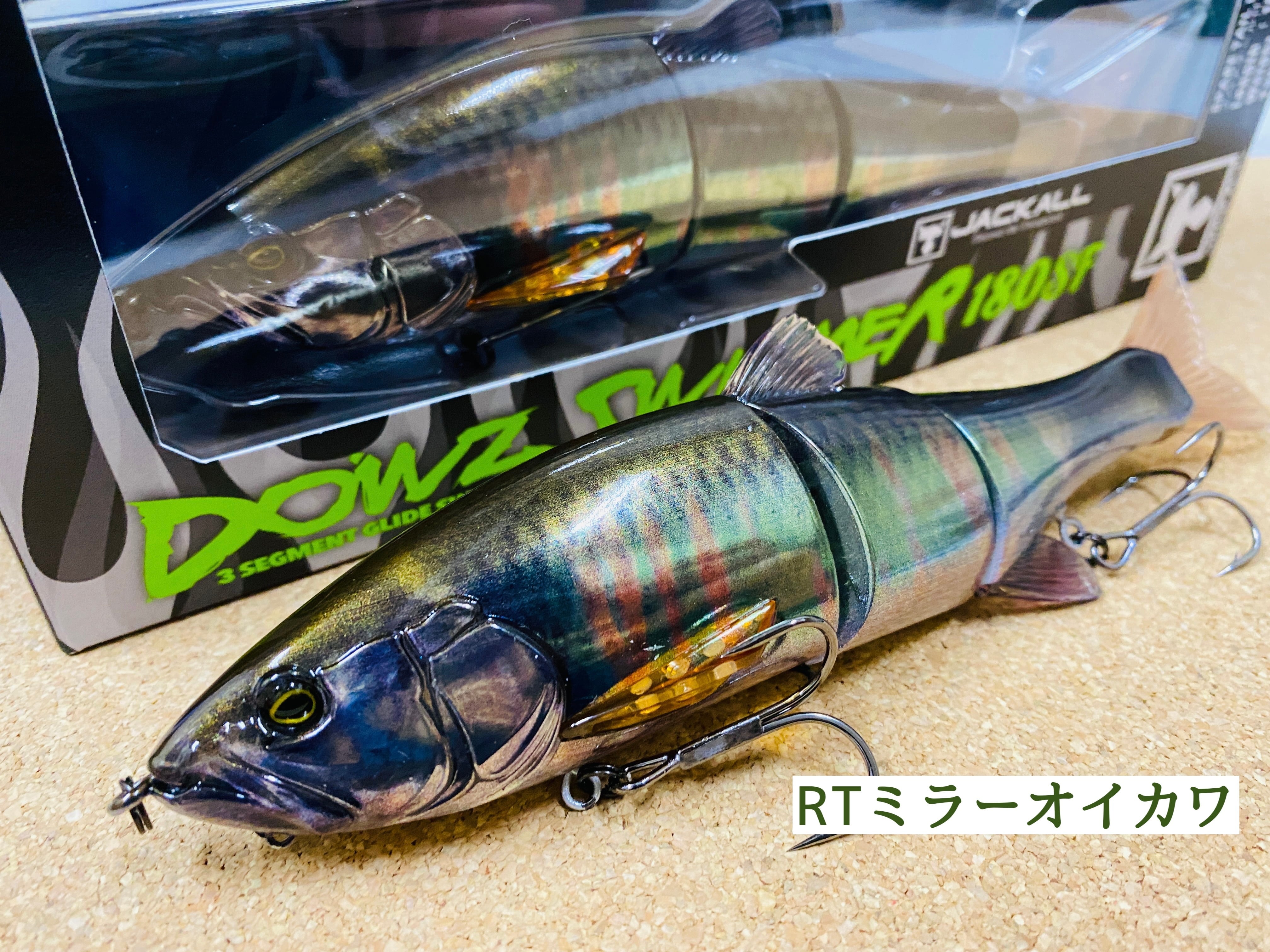 ジャッカル DOWZ SWIMMER ダウズスイマー 180SF【2023年NEWカラー