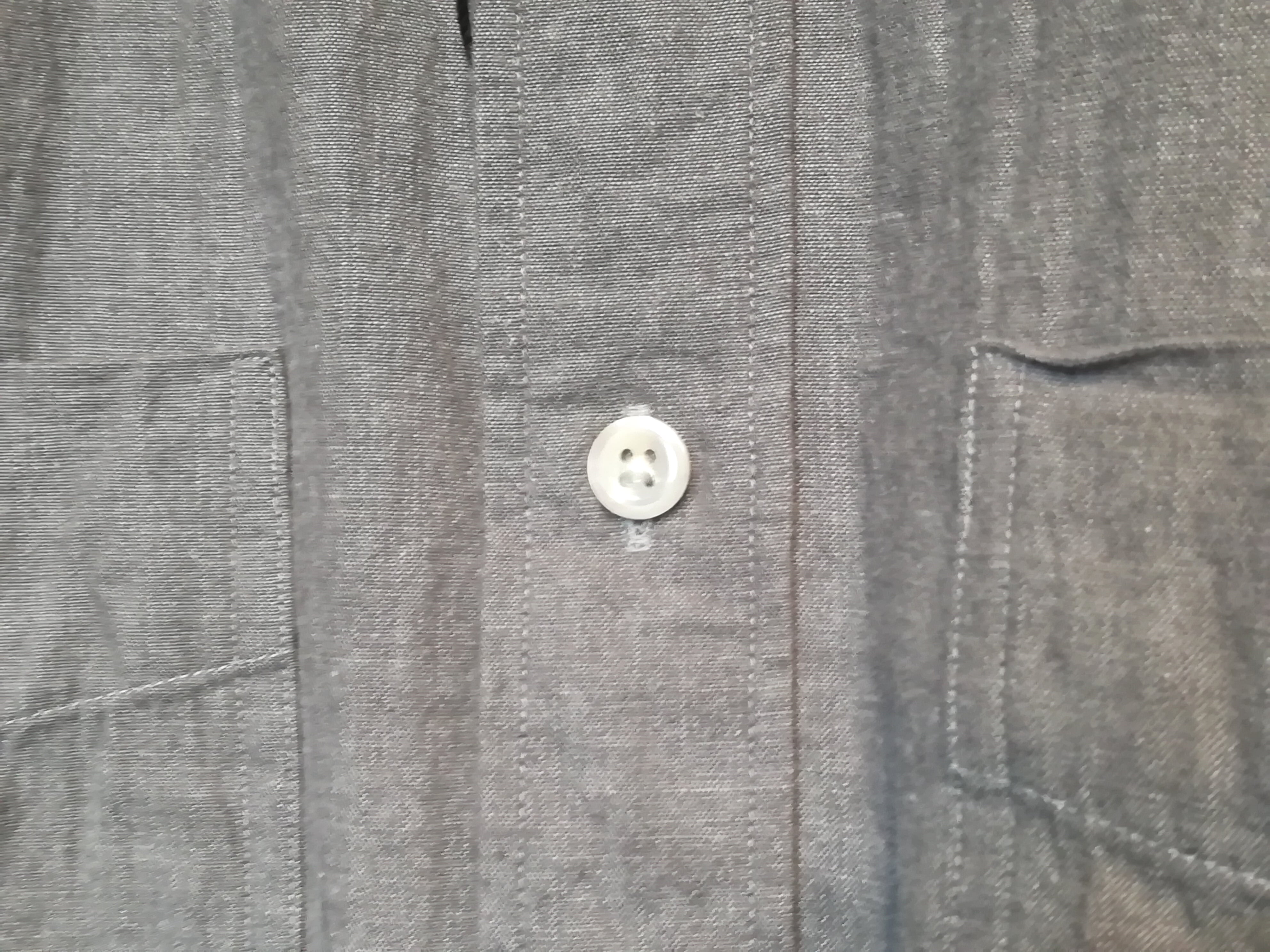 PORTER CLASSIC (ポータークラシック) WIDE POCKET SHIRT - GRAY