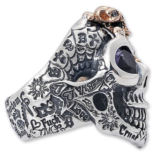 BILL WALL LEATHER ビルウォールレザー Ring リング】グラフィティ