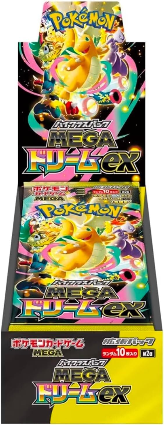 一般枠】ポケモンカードゲームハイクラスパック『メガドリームex』 BOX