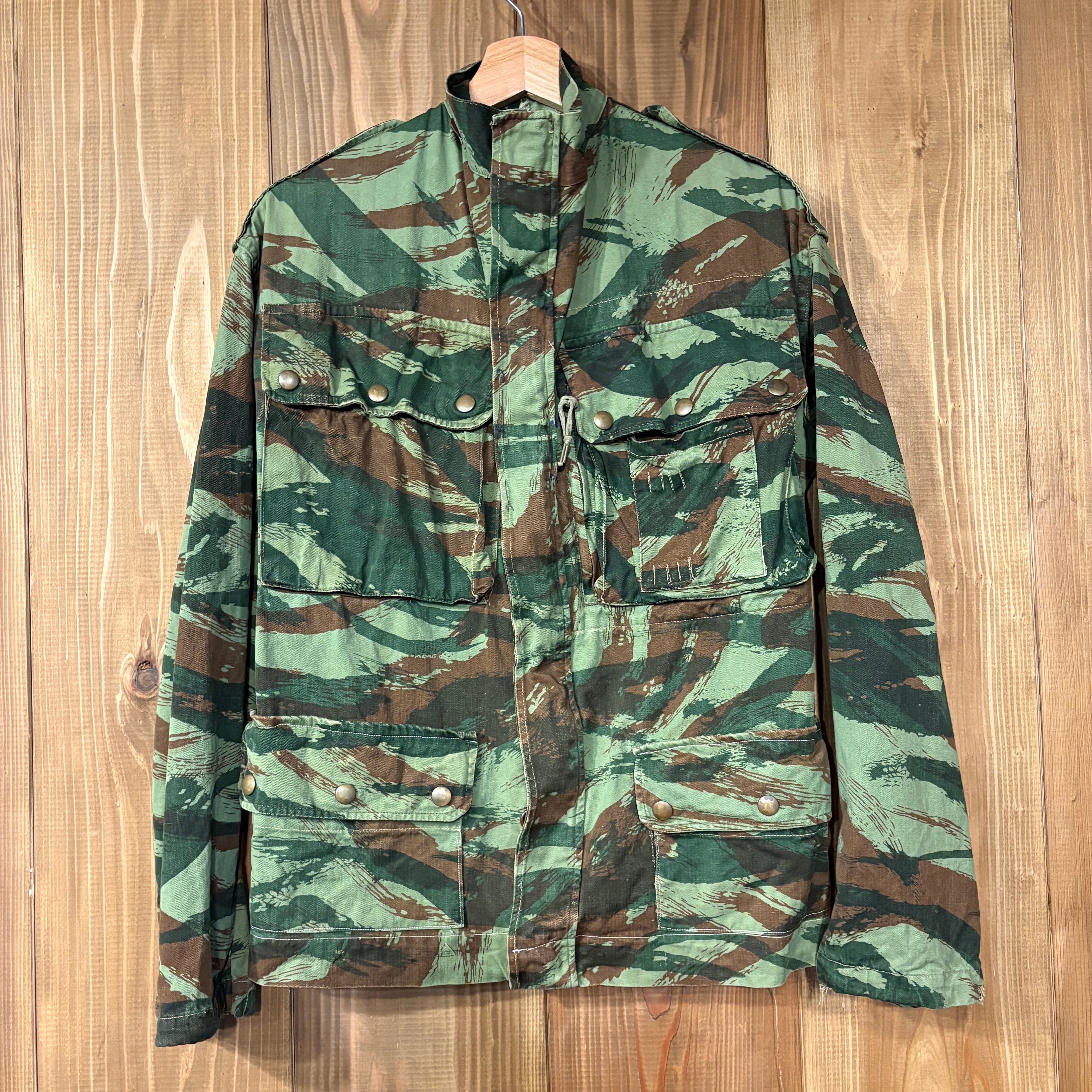 50s フランス軍 実物 TAP47 56 リザードカモ ジャケット S French Army