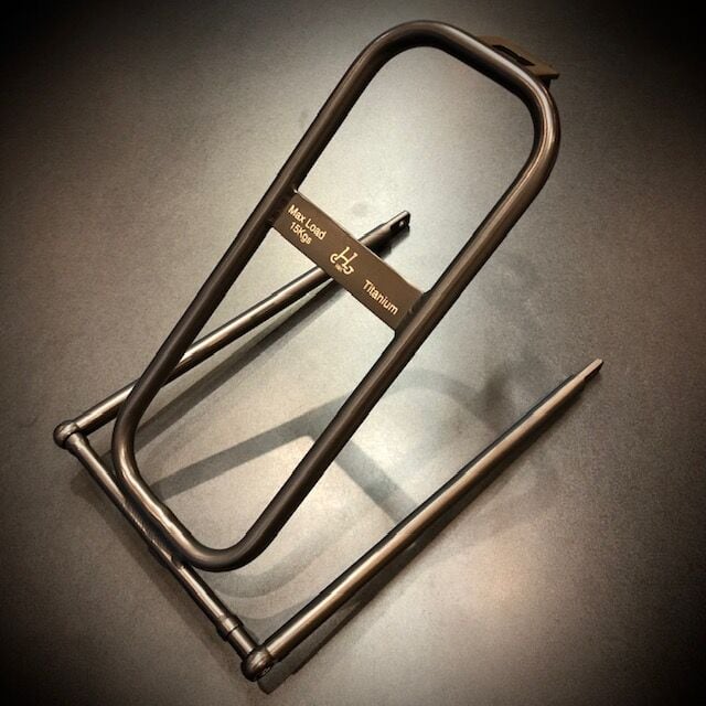 H&H Titanium Rear Carrier MINI Ver.2 Black | LORO ONLINE STORE