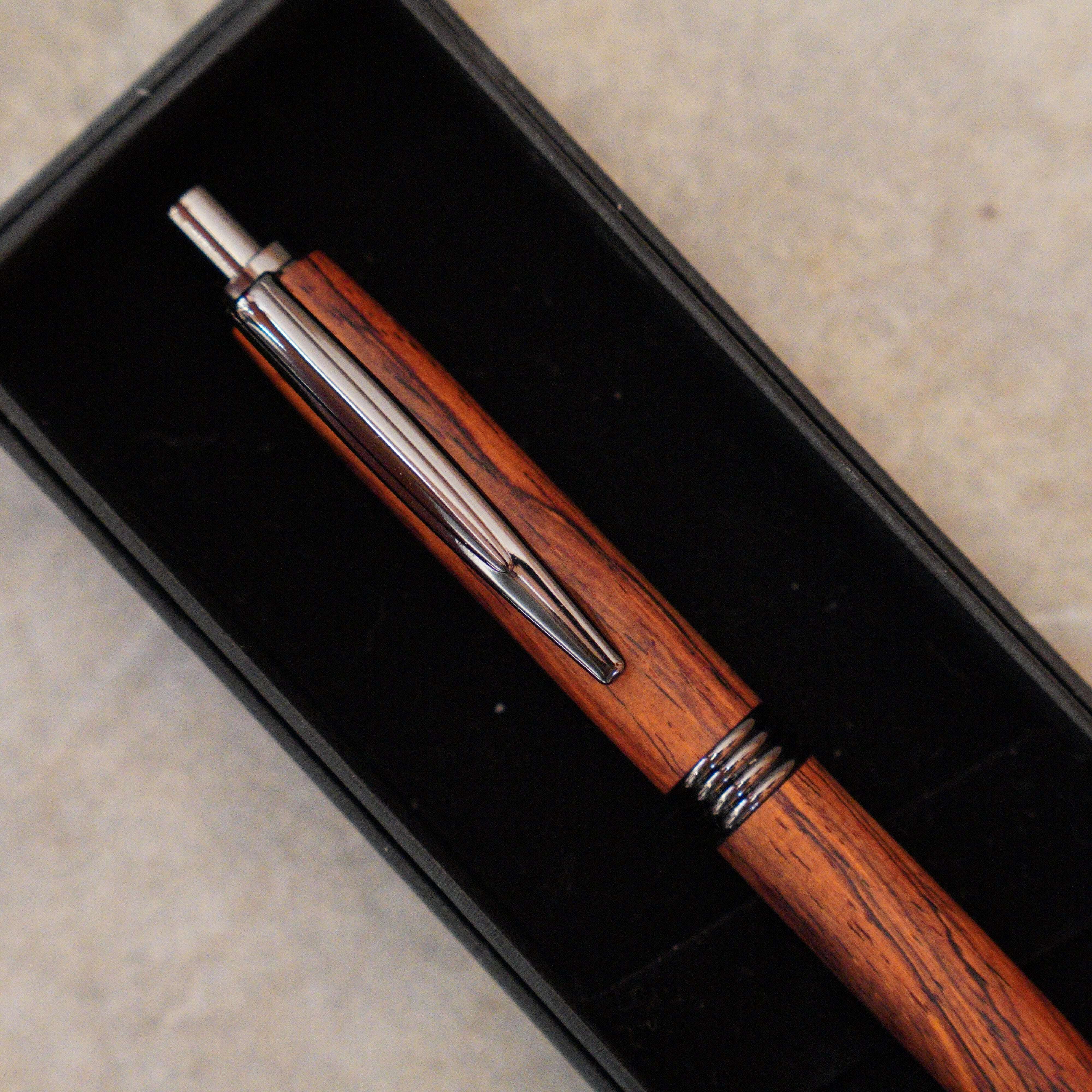 木軸シャーペン【ココボロ】 | Cocobolo mechanical pencil 13-2