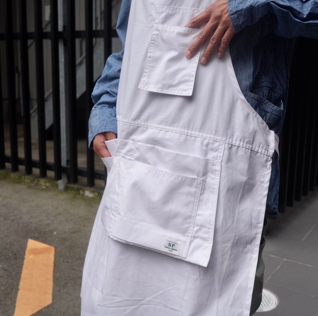 SASSAFRAS(ササフラス) / Landscaper Apron-White- (SF-242132) | Signs