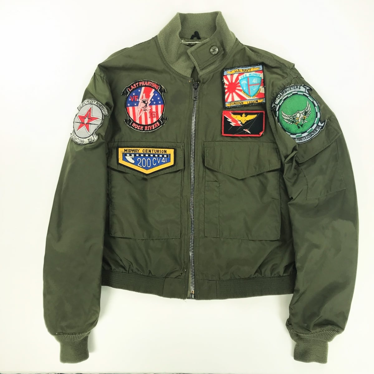 U.S.NAVY USN 90年代 あたり WEP G-8 FLIGHT JACKET 民間品 フライト