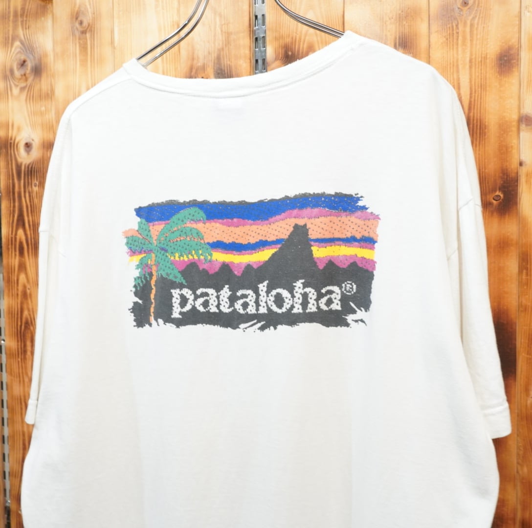 90s patagonia pataloha 雪なしタグ Tシャツ XL/パタゴニア パタロハ