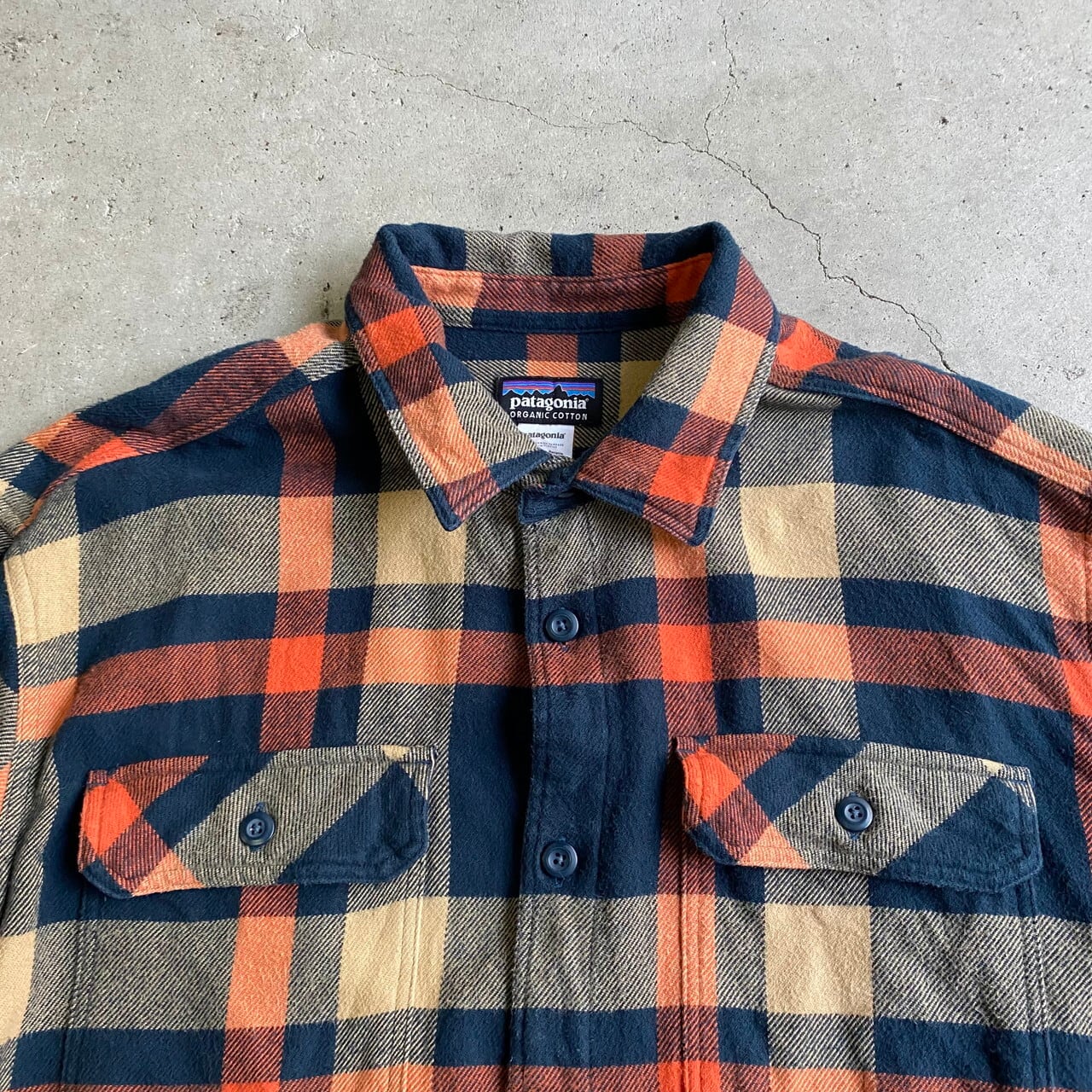 Patagonia パタゴニア オーガニックコットン フランネルシャツ