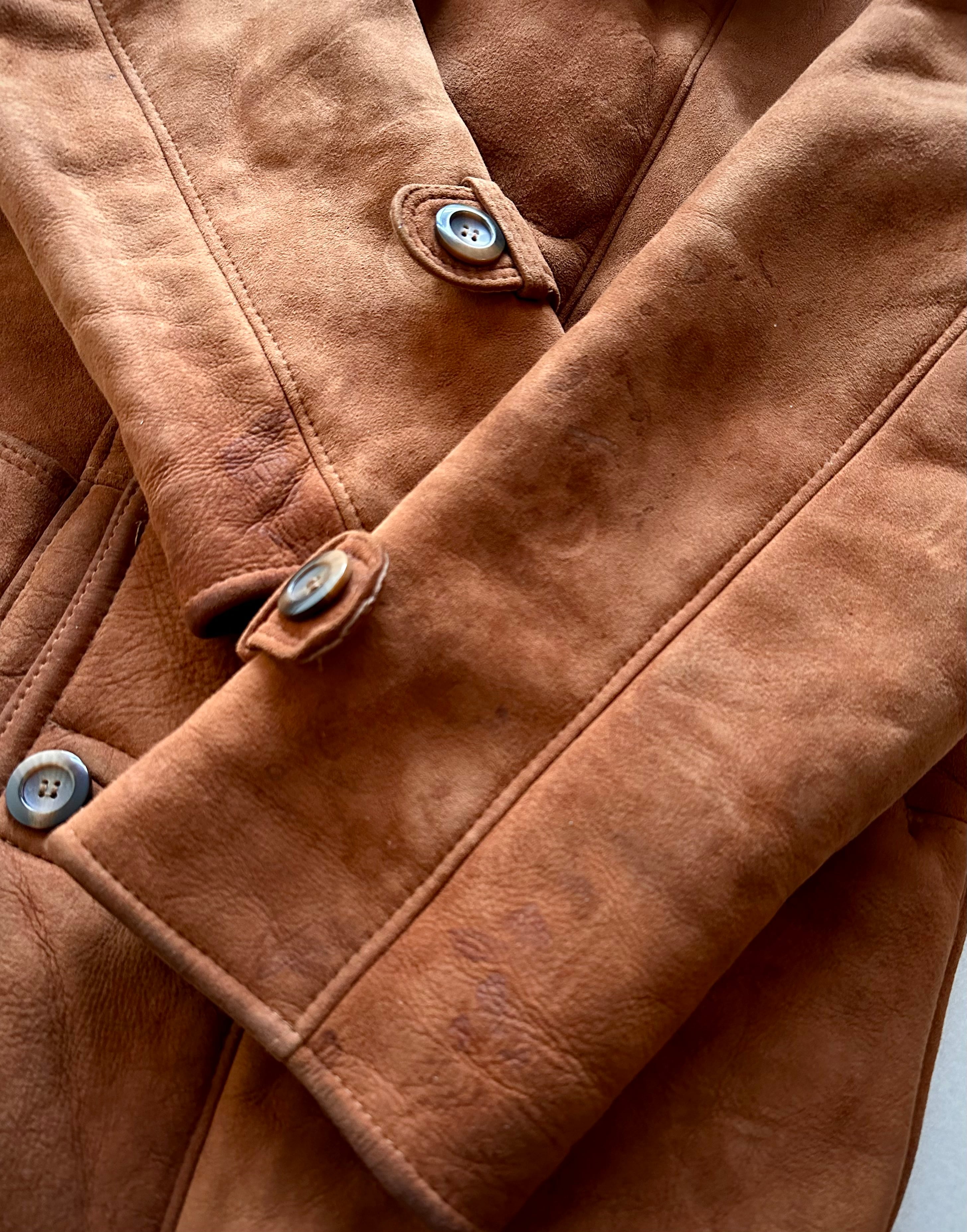 80s〜 FRANCE製 “ O'NED ” SHEEPSKIN MOUTON JACKET OLD VINTAGE