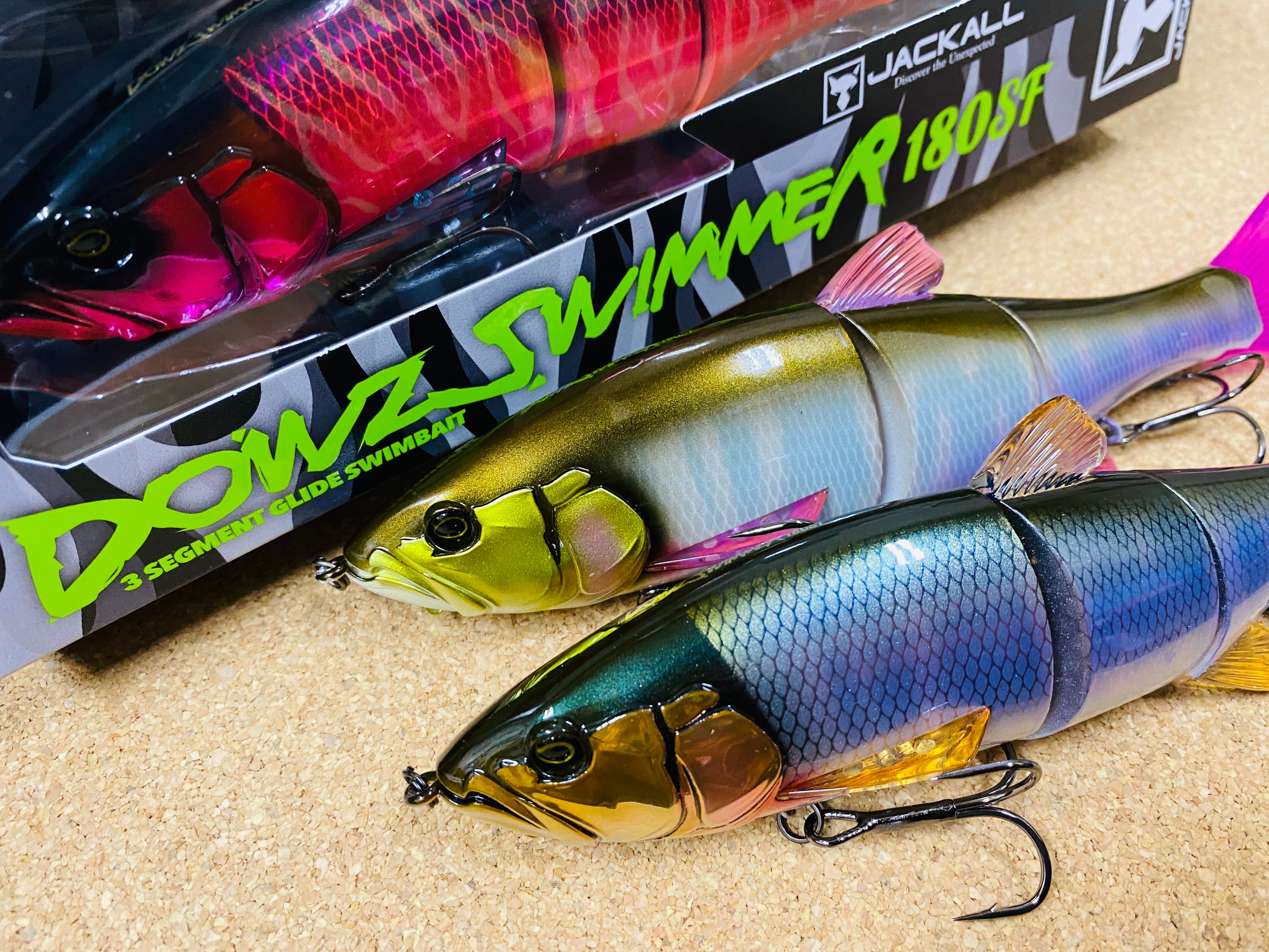 ジャッカル DOWZ SWIMMER ダウズスイマー 180SF【2023年NEWカラー