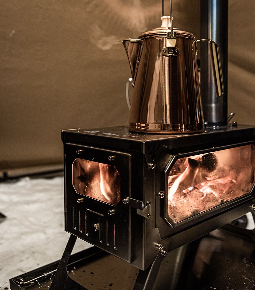 FIRESIDE エニーケトル キャンプ ケトル ヤカン 銅製 直火 小型
