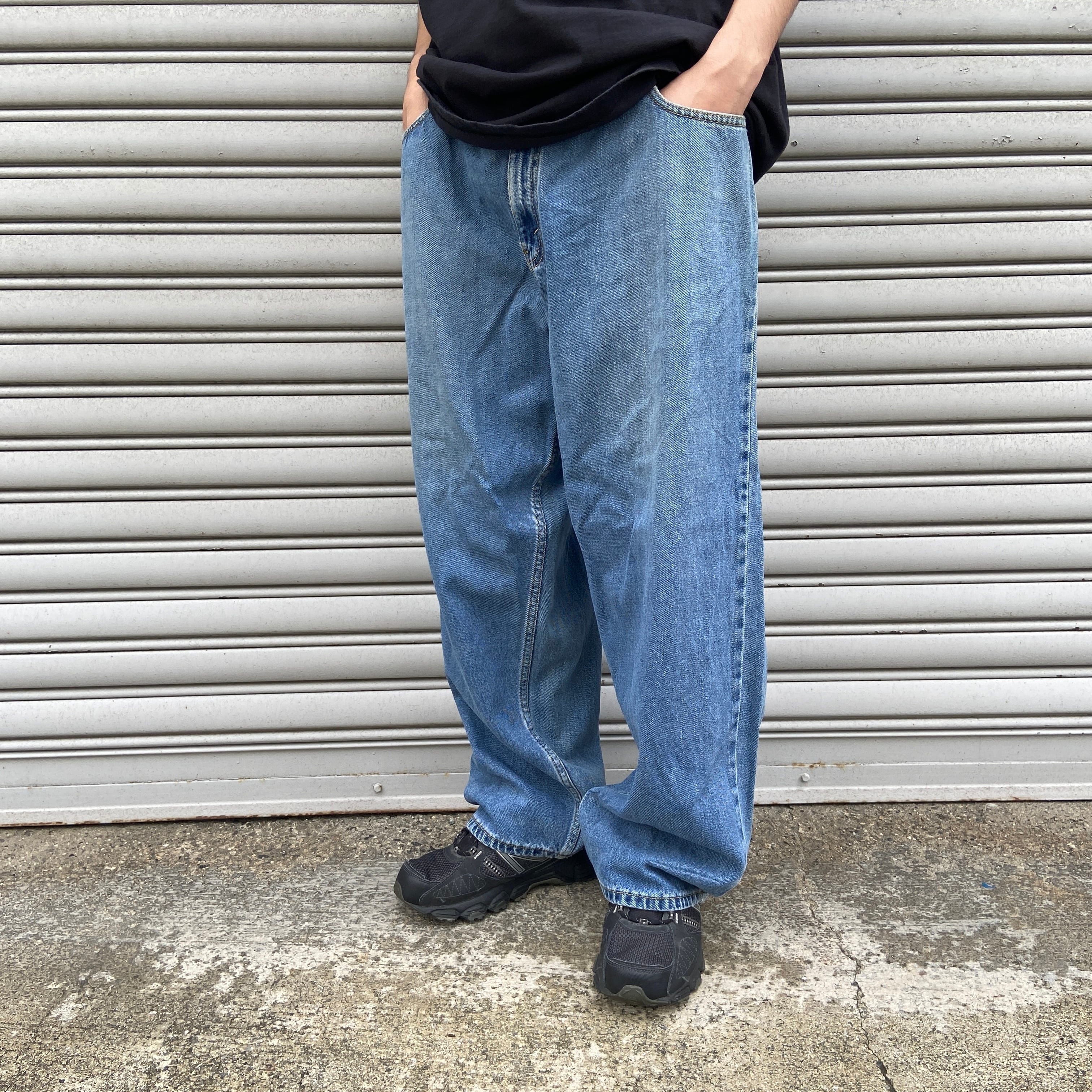 00s リーバイス シルバータブ バギーデニムパンツ インディゴ W38L30