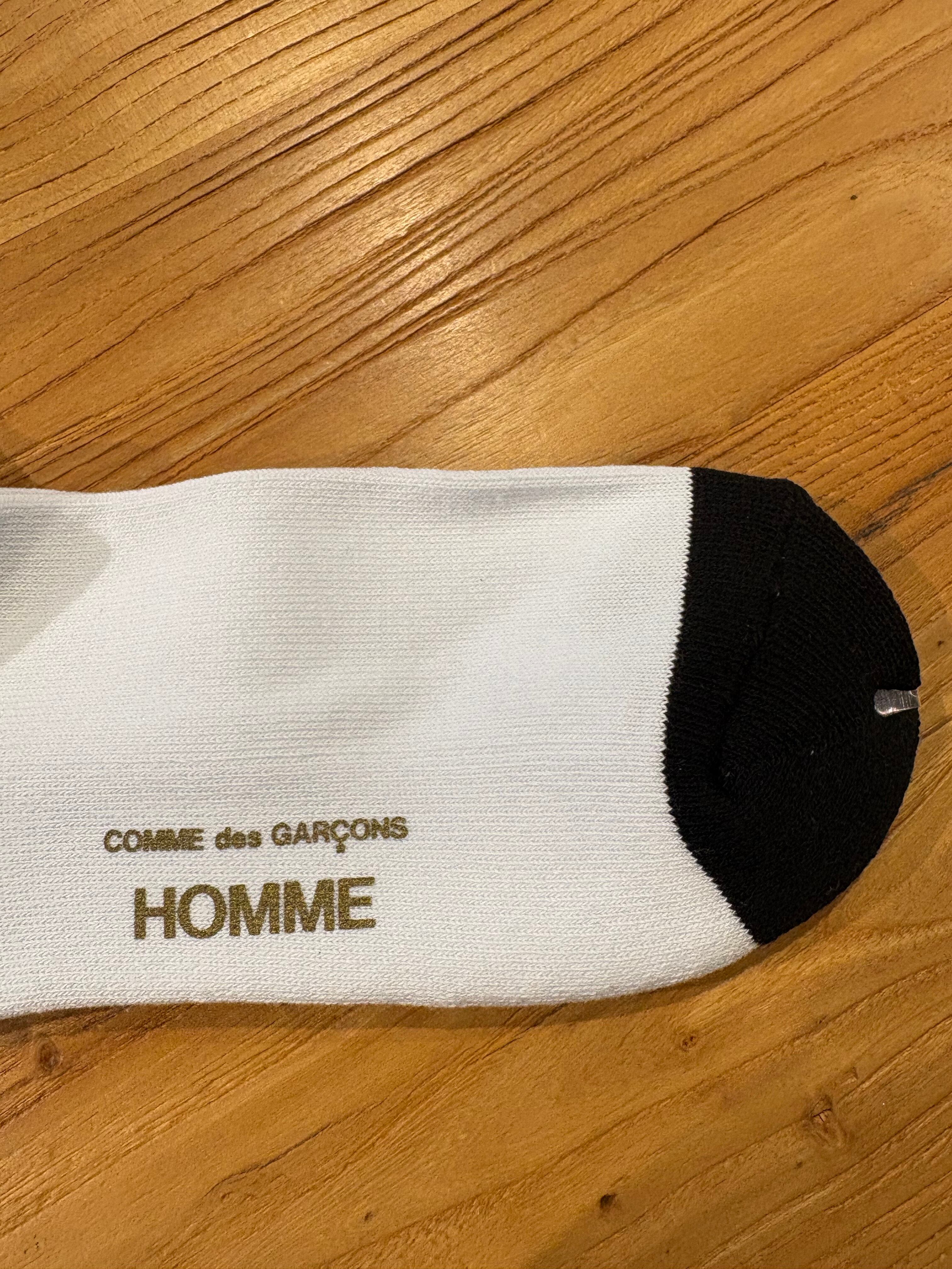COMME des GARCONS HOMME 綿パイルライン入りソックス | SIX6