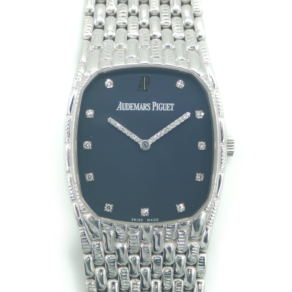 Audemars Piguet オーデマピゲ コブラ K18WG無垢 ダイヤ針 手巻き時計
