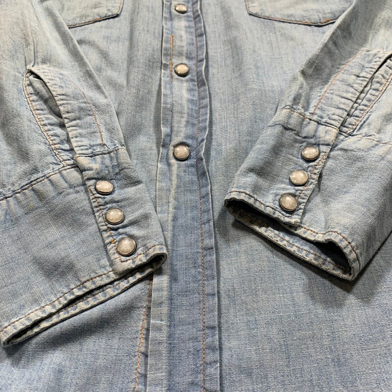 60's RANCHCRAFT ランチクラフト デニムウェスタンシャツ Penneys