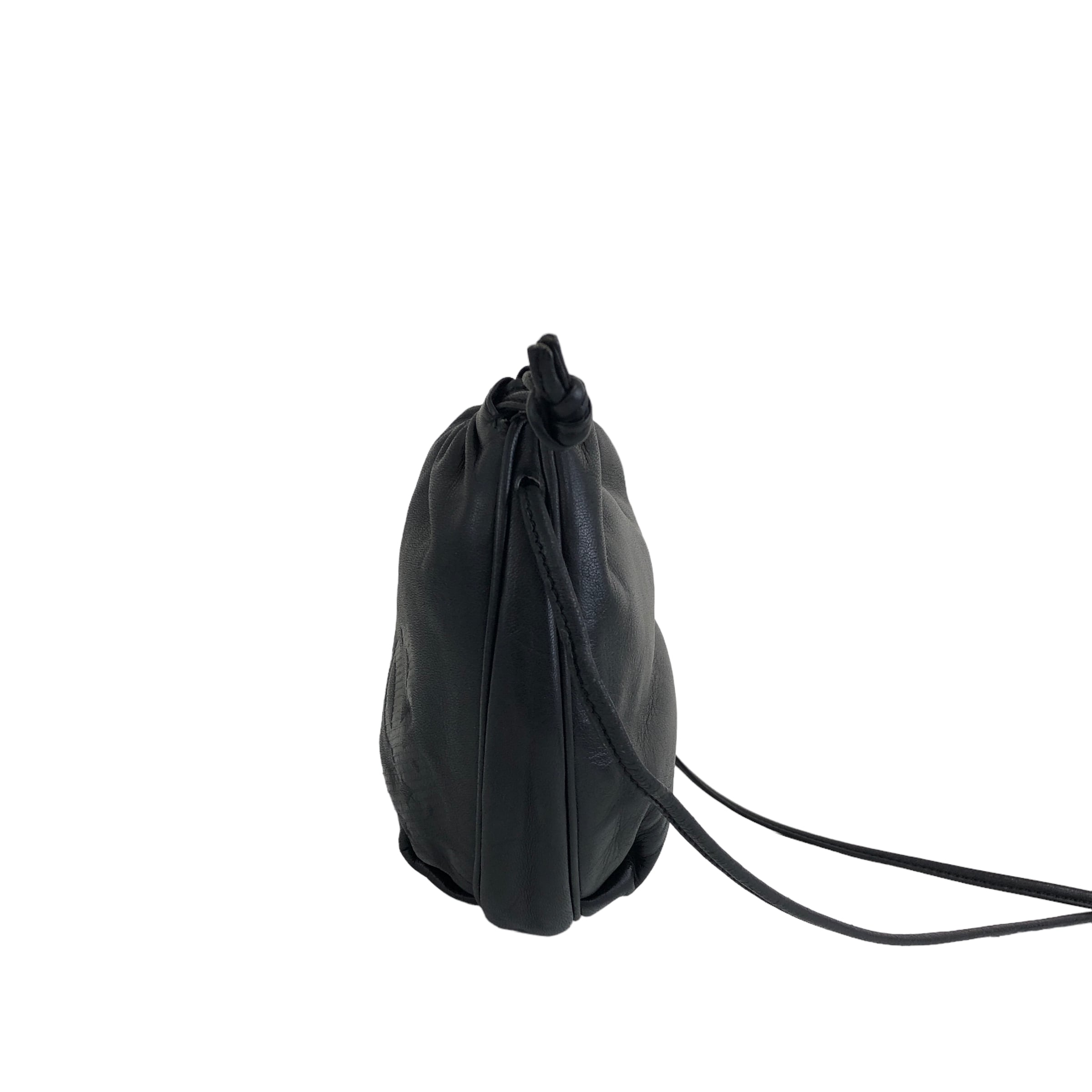 LOEWE ロエベ アナグラム ナッパレザー 巾着 ミニバッグ ショルダー