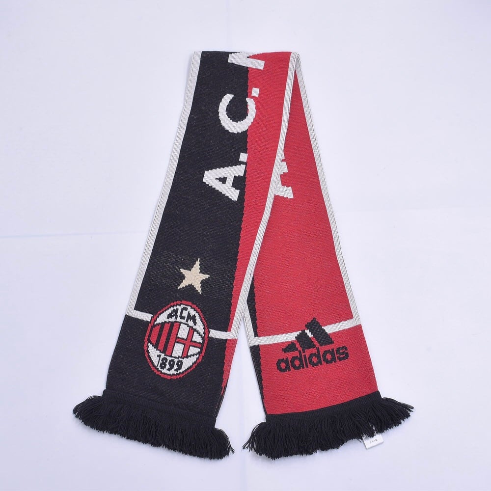 adidas アディダス セリエA ACミラン オフィシャルマフラー サッカー