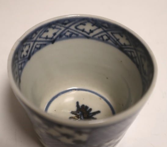 Yahoo!オークション -「古伊万里 ◇堂◇古伊万里 白磁 蕎麦猪口 5客 江戸期