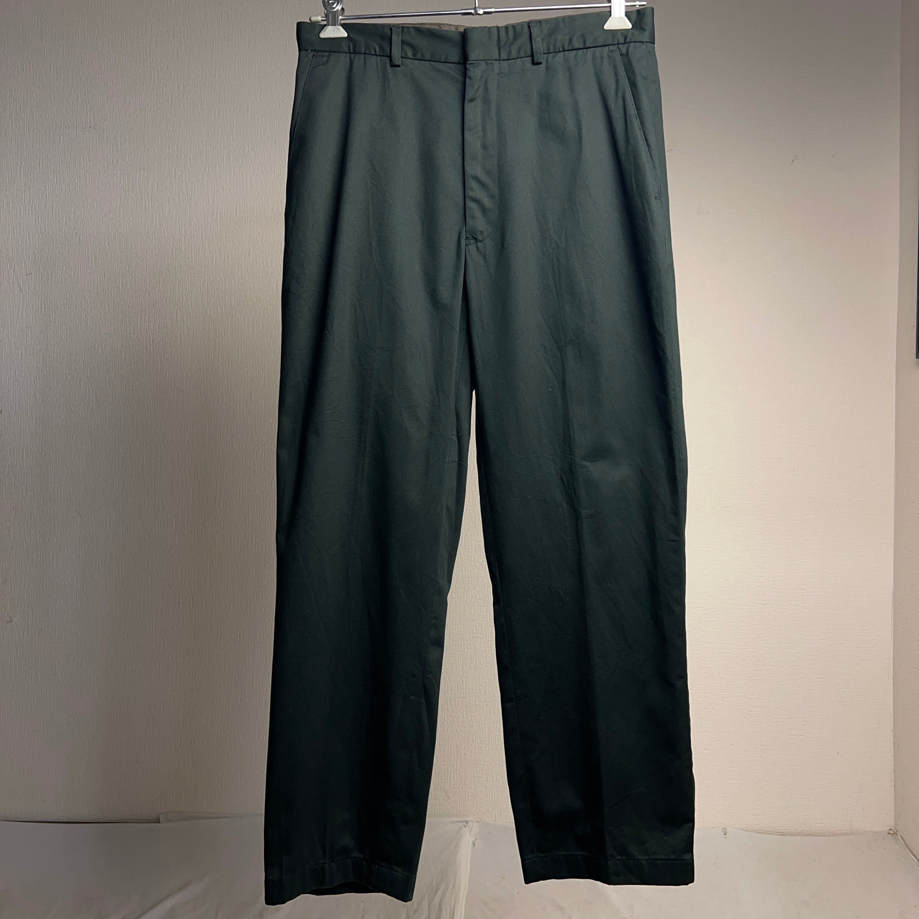 90's~ Polo by Ralph Lauren Cotton Pants Black 90年代 ポロラルフ