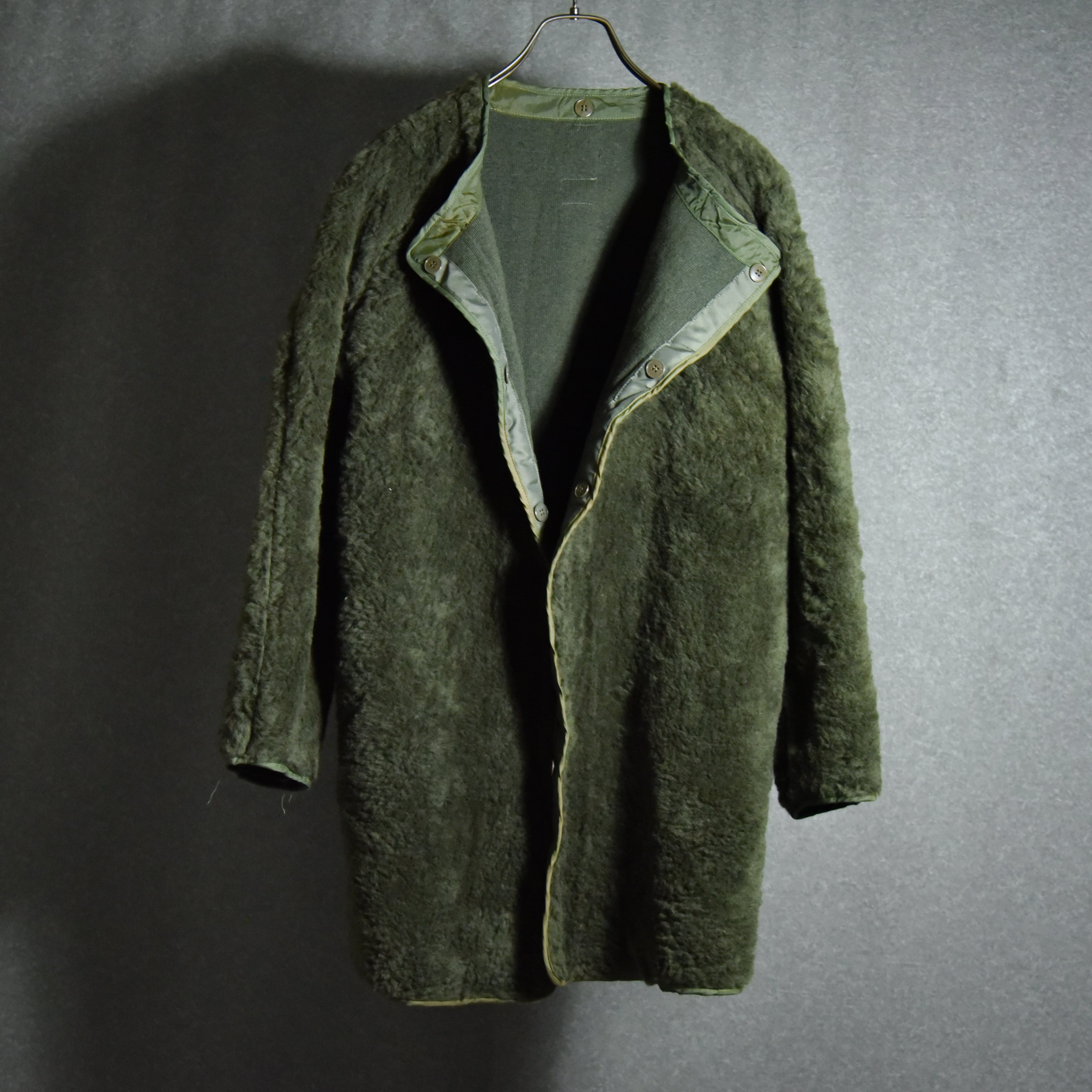 70-80s French Army M64 Field Coat & Boa Liner フランス軍