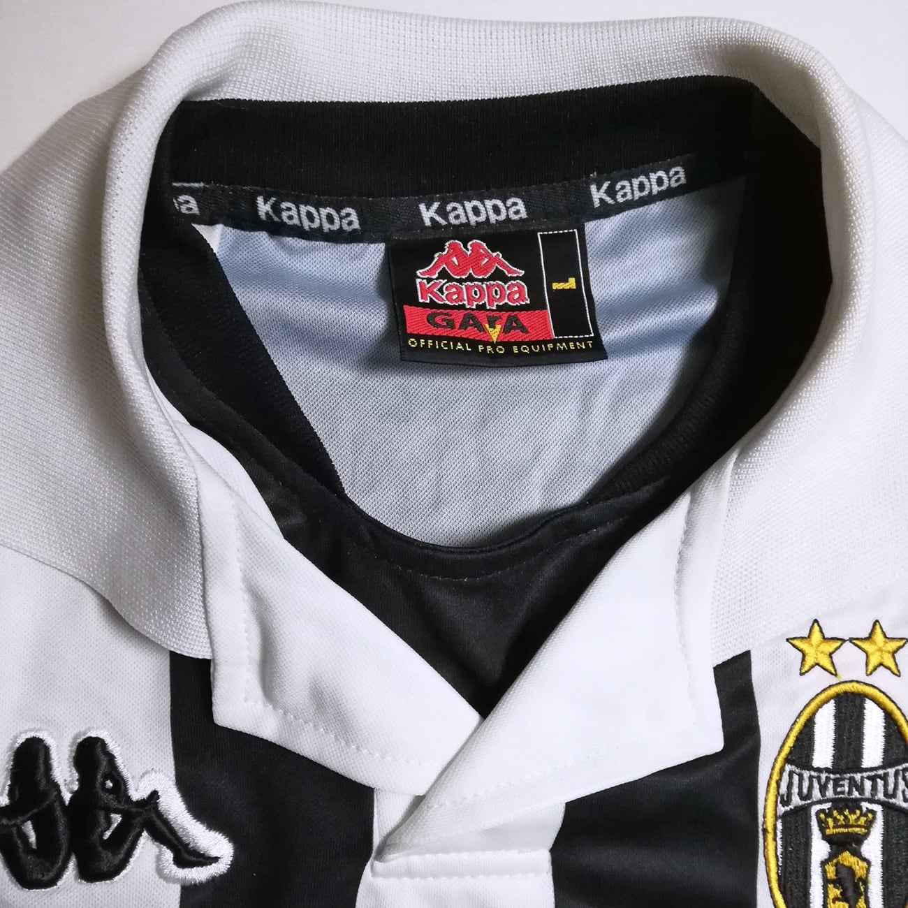 ユヴェントス 1999-2000 Kappa 選手用 ホーム長袖 UEFAカップ #9