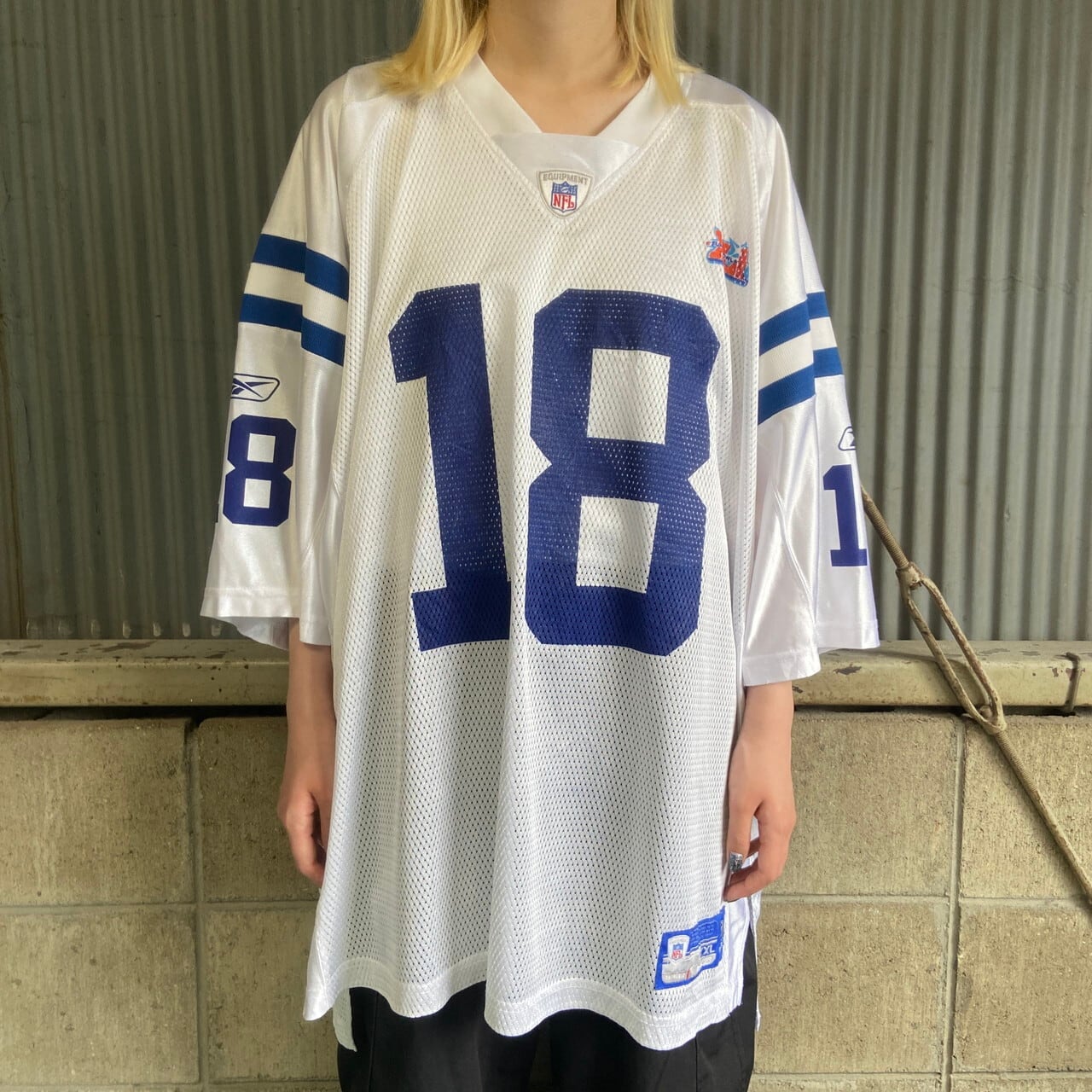 ビッグサイズ Reebok リーボック NFL アメフト メッシュ ゲームシャツ