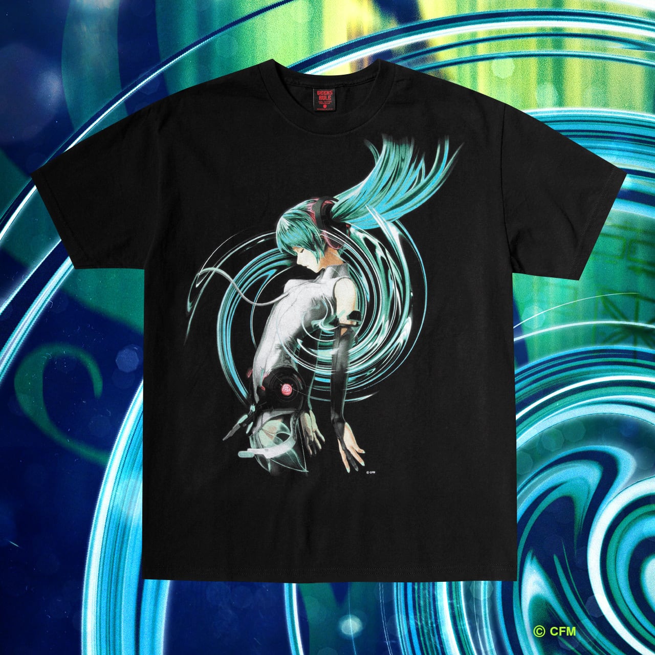 HATSUNE MIKU × GEEKS RULE 15 SILKSCREEN PRINTING T SHIRT vol.02