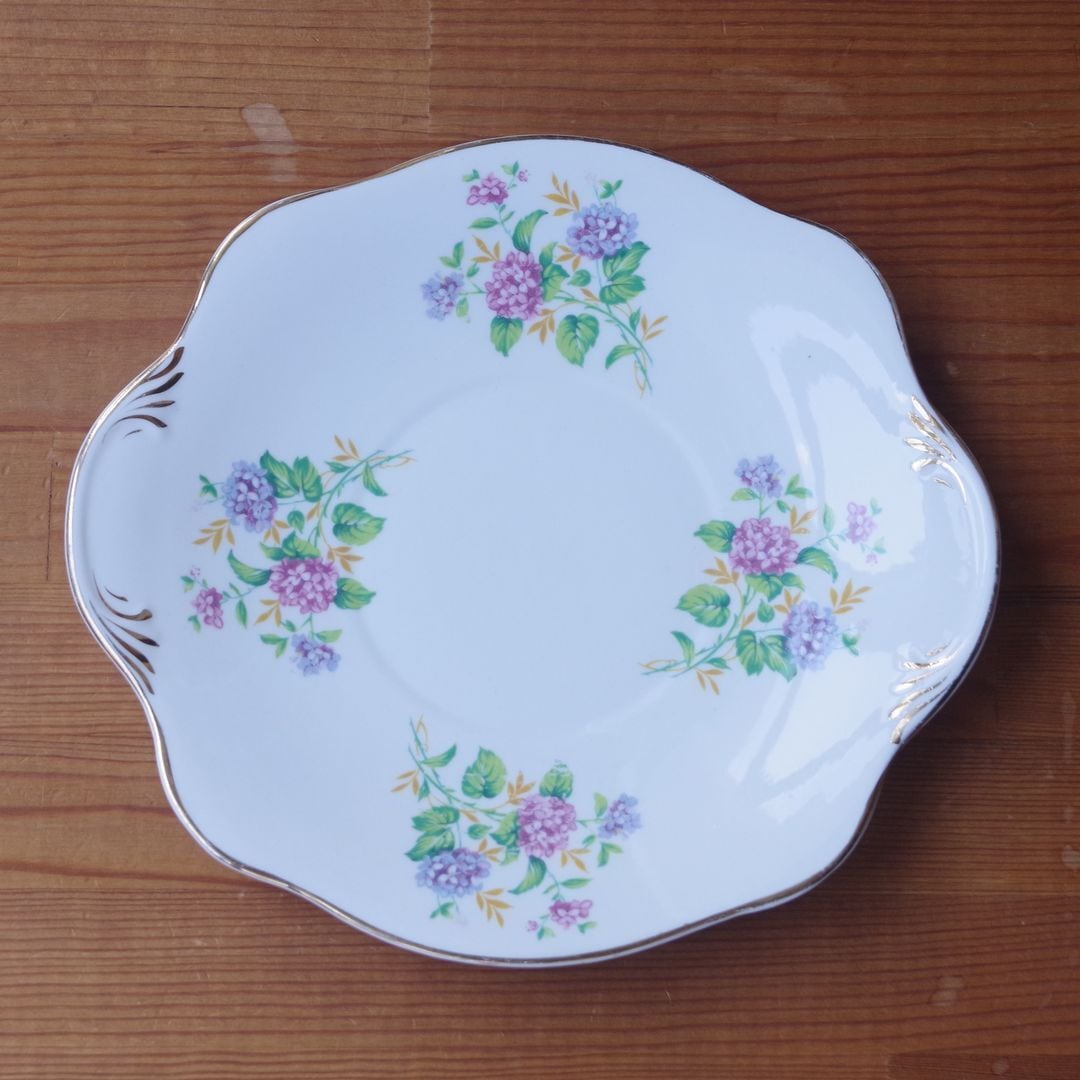 RAYNAUD花と人物の絵柄 陶磁器皿セット RAYNAUD花と人物の絵柄 陶磁器