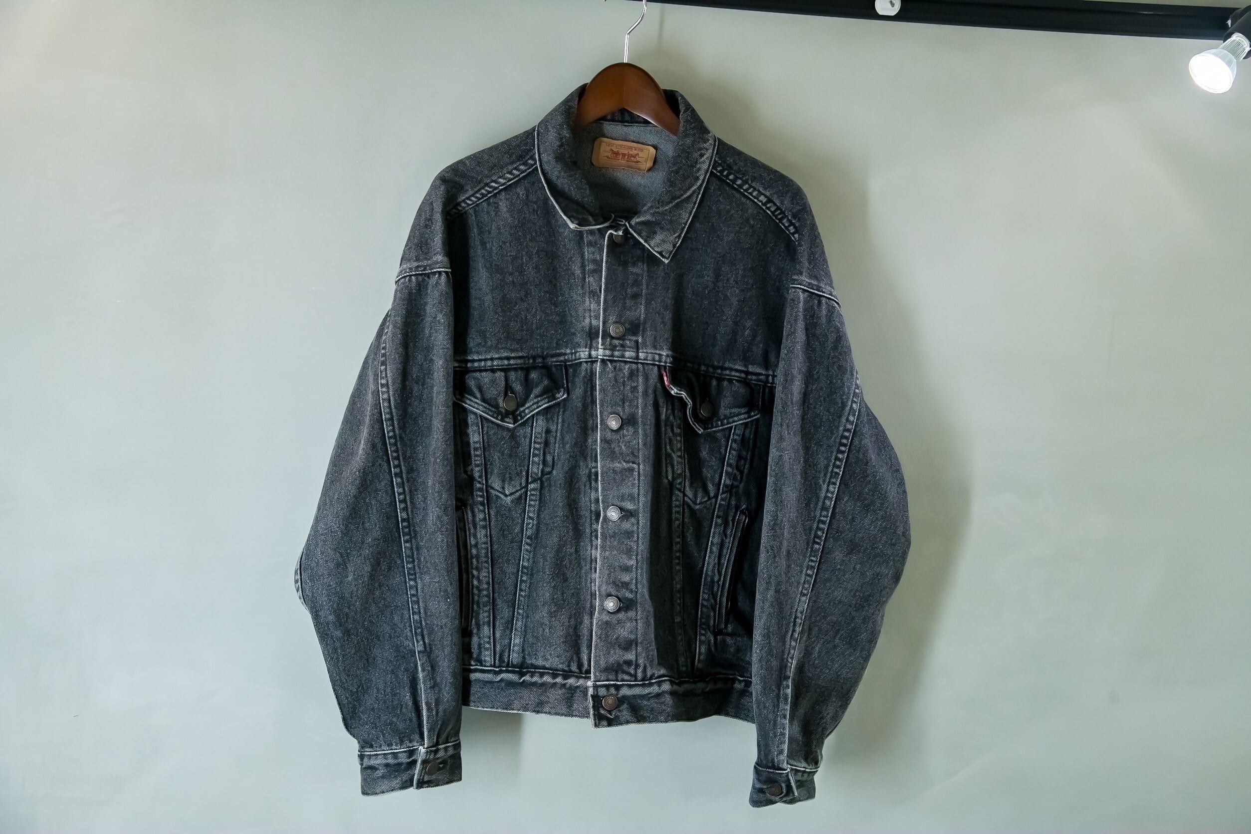 levis 70507-4858 先染めブラックデニムジャケット | NOUVEL des HIOC
