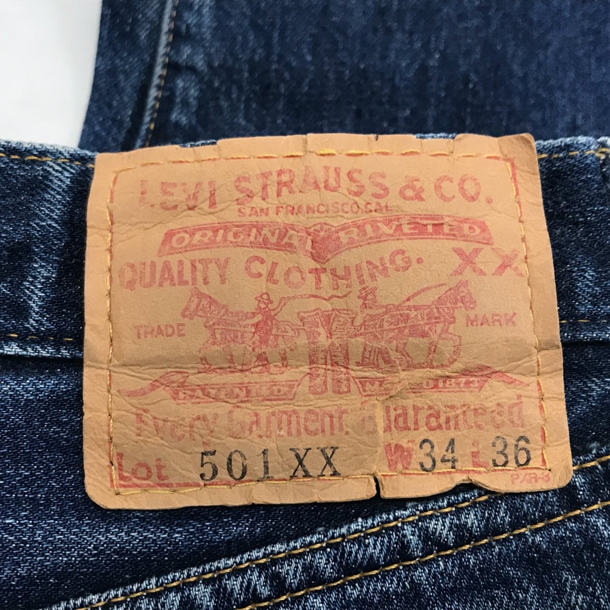 LEVI'S リーバイス 501XX 501-0003 90年代 USA製 BIG E 紙パッチギャラ