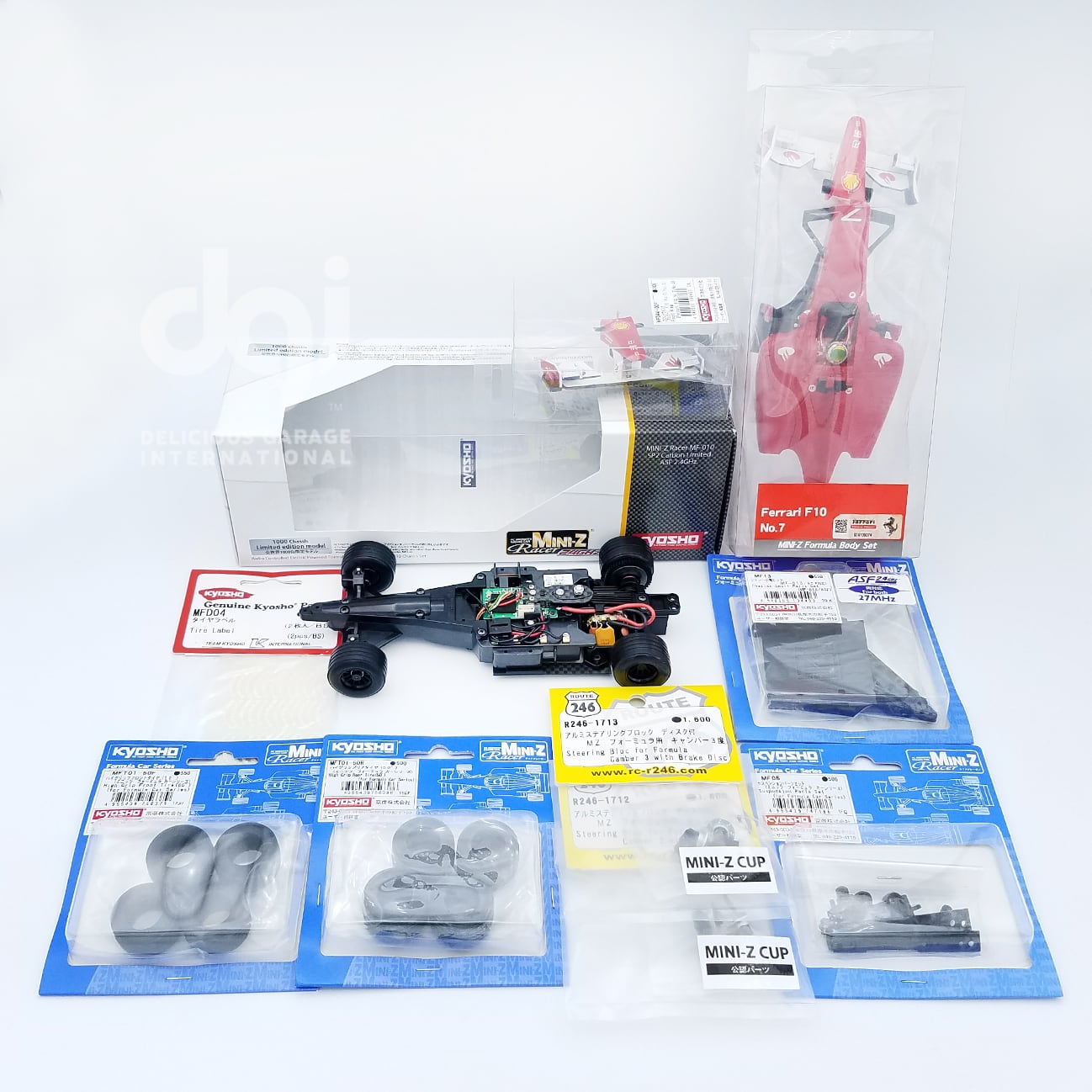京商 Mini-z フォーミュラ MF-010 SP2 Carbon Limited ASF2.4GHz