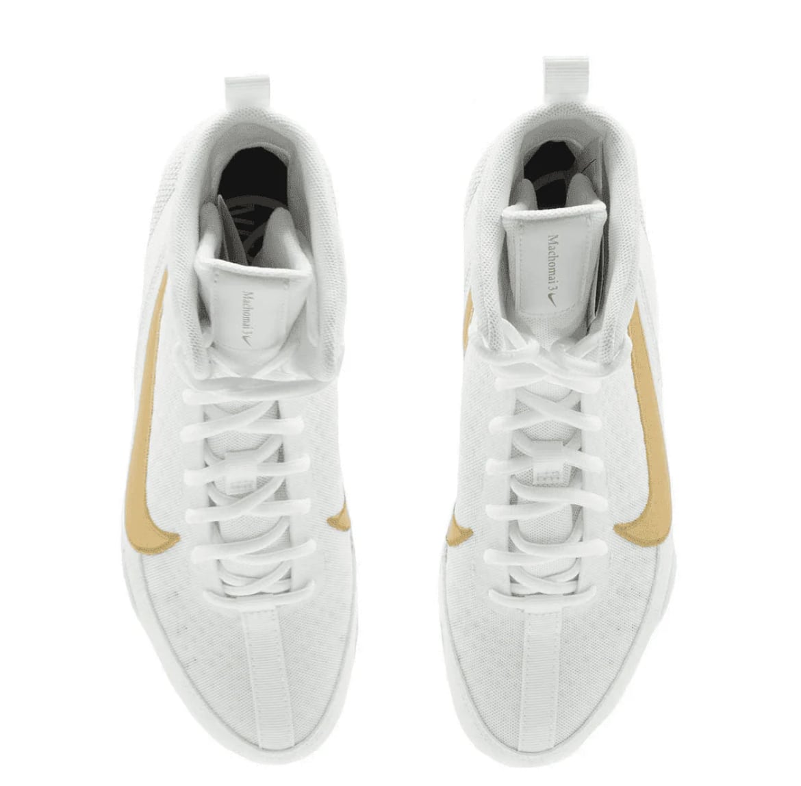 Nikeマチョマイ3ボクシングシューズ ホワイト/ゴールド | ボクシング
