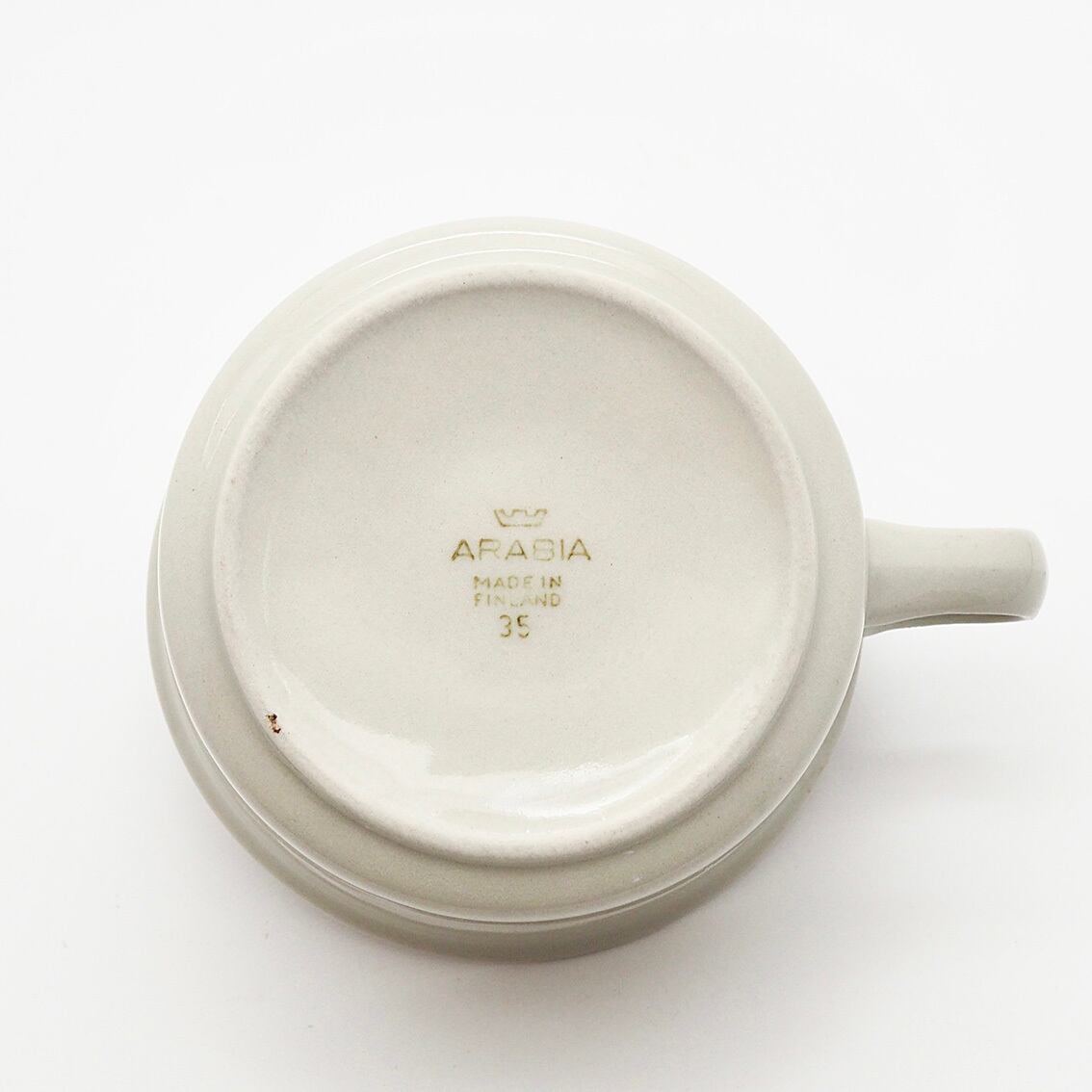 ARABIA Oliivi Tea C&S&P（アラビア オリーヴィ ティーカップ