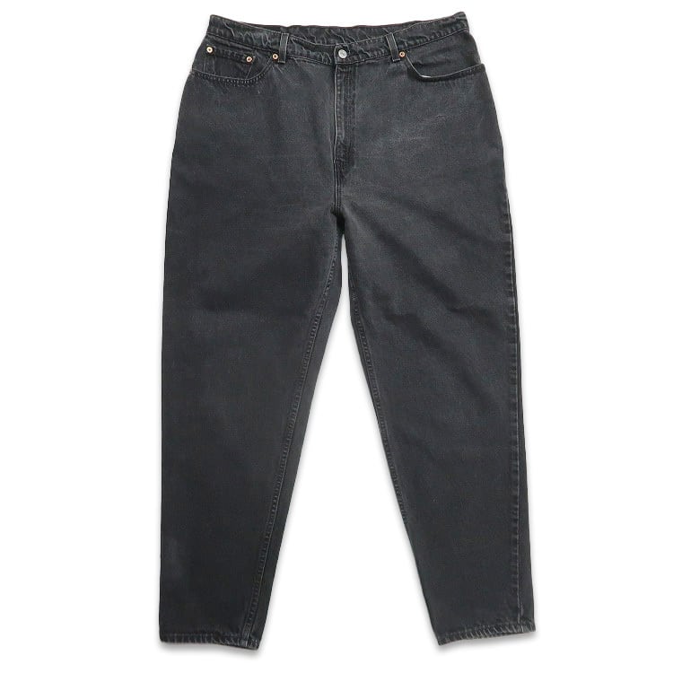 古着 90年代 USA製 リーバイス Levi's 550 デニムパンツ ブラック