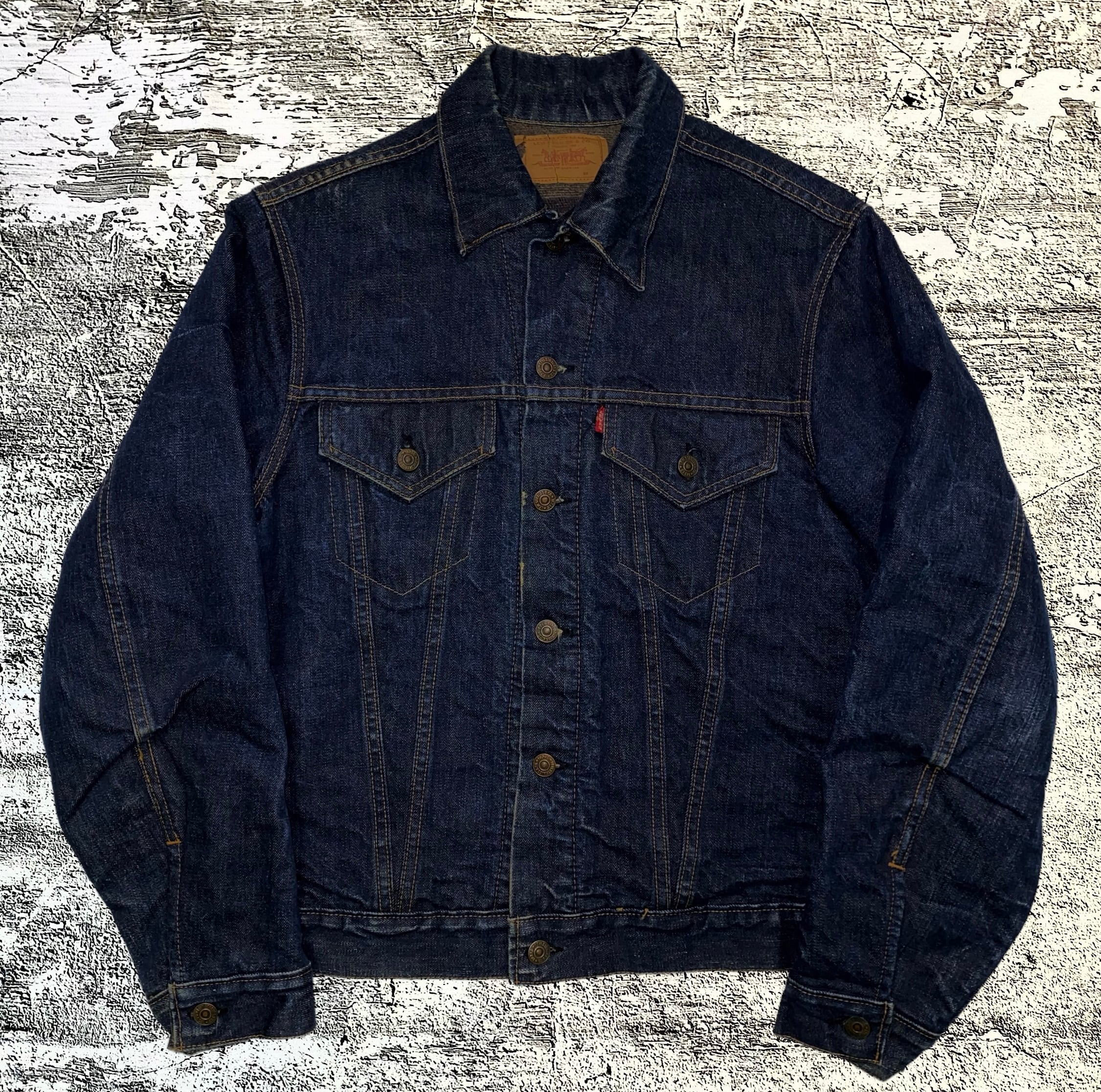 濃紺 60s 70s Levi's 70505 BIG E 42 ブランケット ビッグE デニム