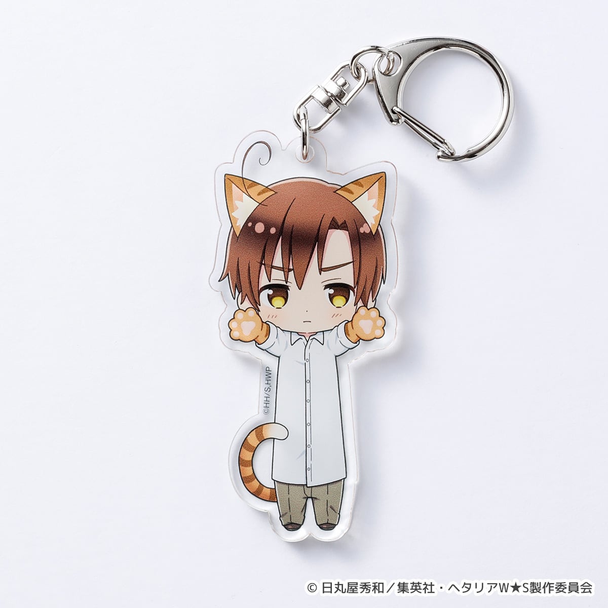 ヘタリアWorld☆Stars】のび猫アクリルキーホルダー 第2弾（ロマーノ