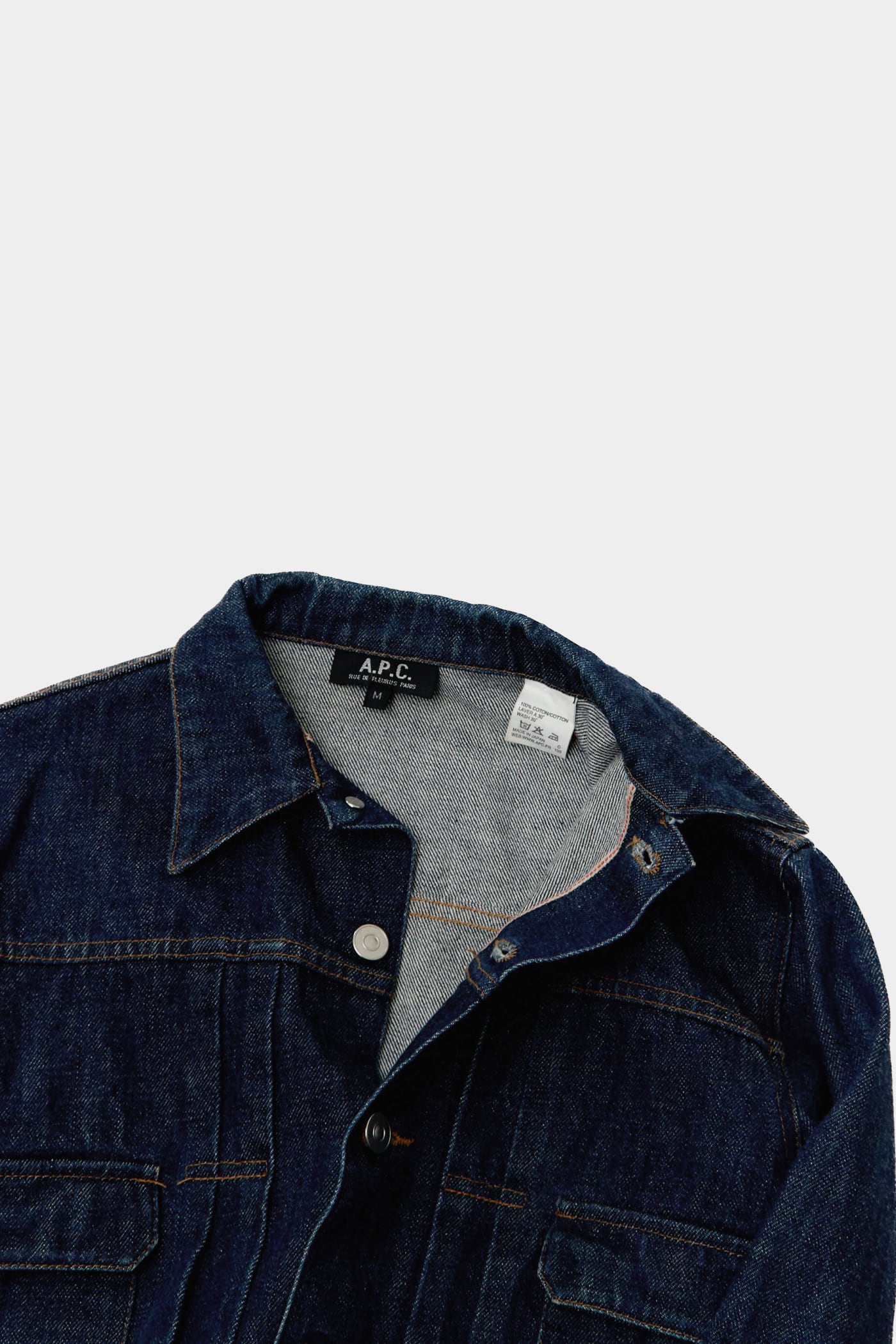 イーストバイウエスト期】日本製 A.P.C. 2nd DENIM JACKET | Reben