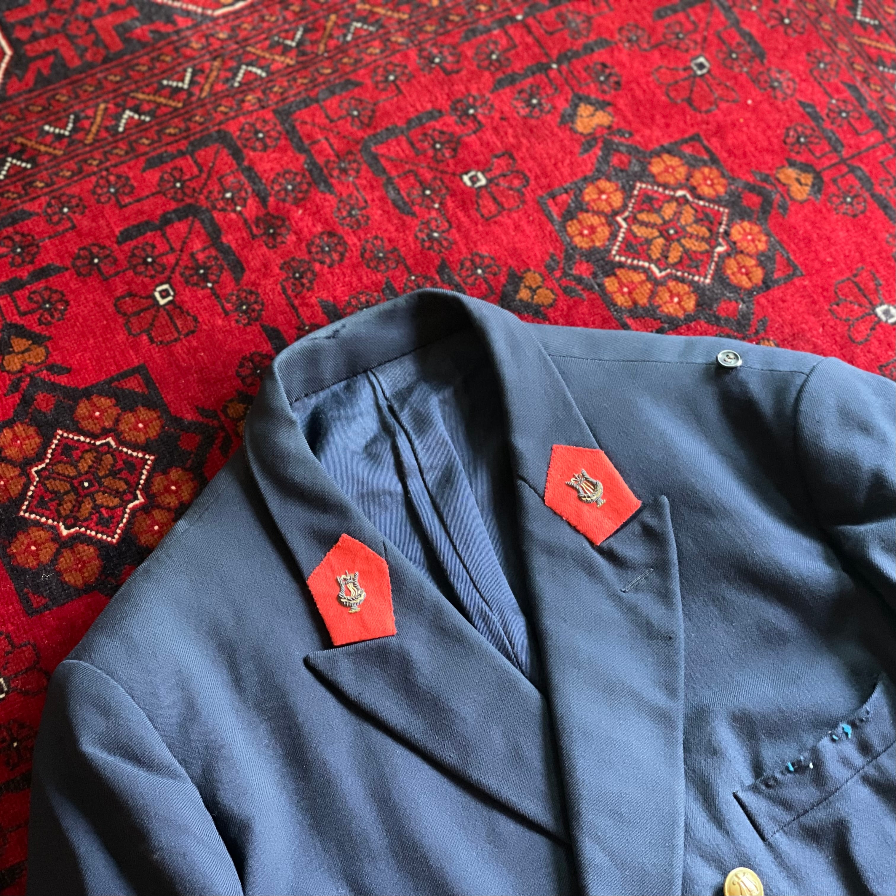 1960s BELLE JARDINIERE ブレザー 紺ブレ 楽隊服 マーチングバンド