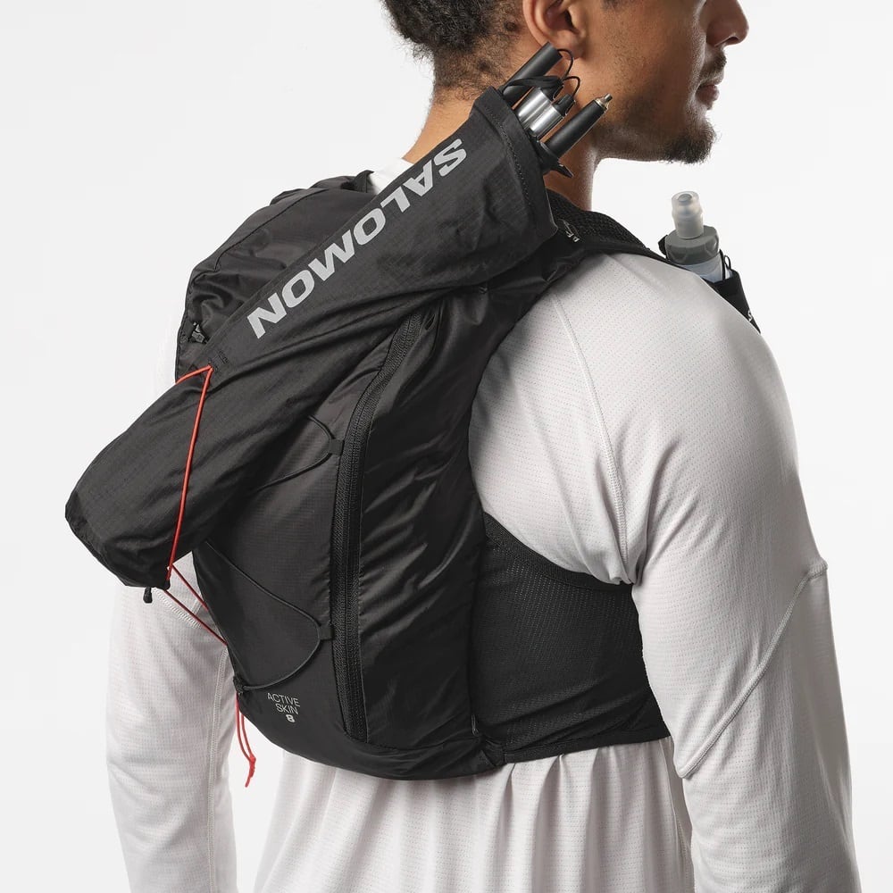 SALOMON】ACTIVE SKIN 8 Black/Metal | One on One