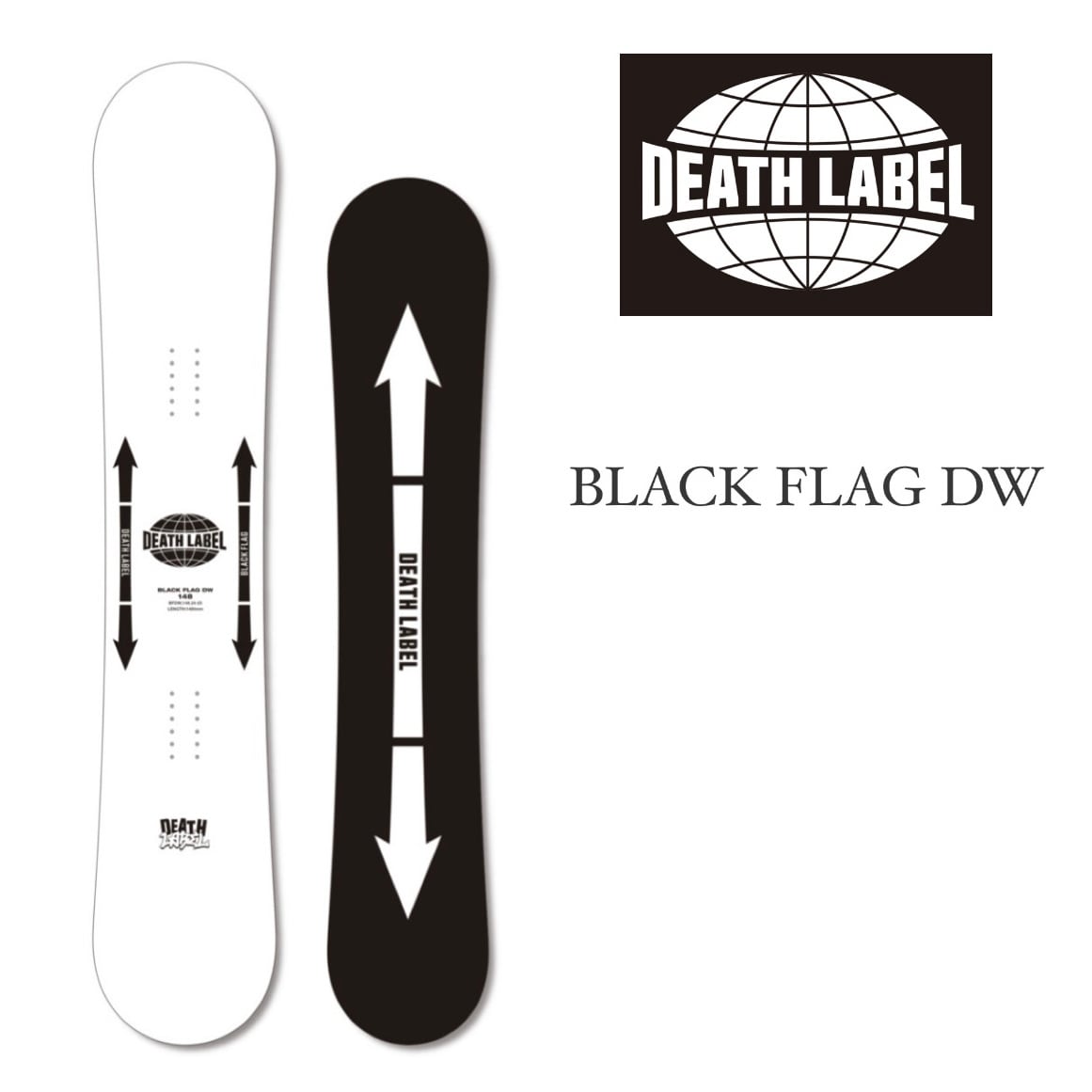 24-25モデル. DEATH LABEL . 『 BLACK FLAG DW 』. デスレーベル