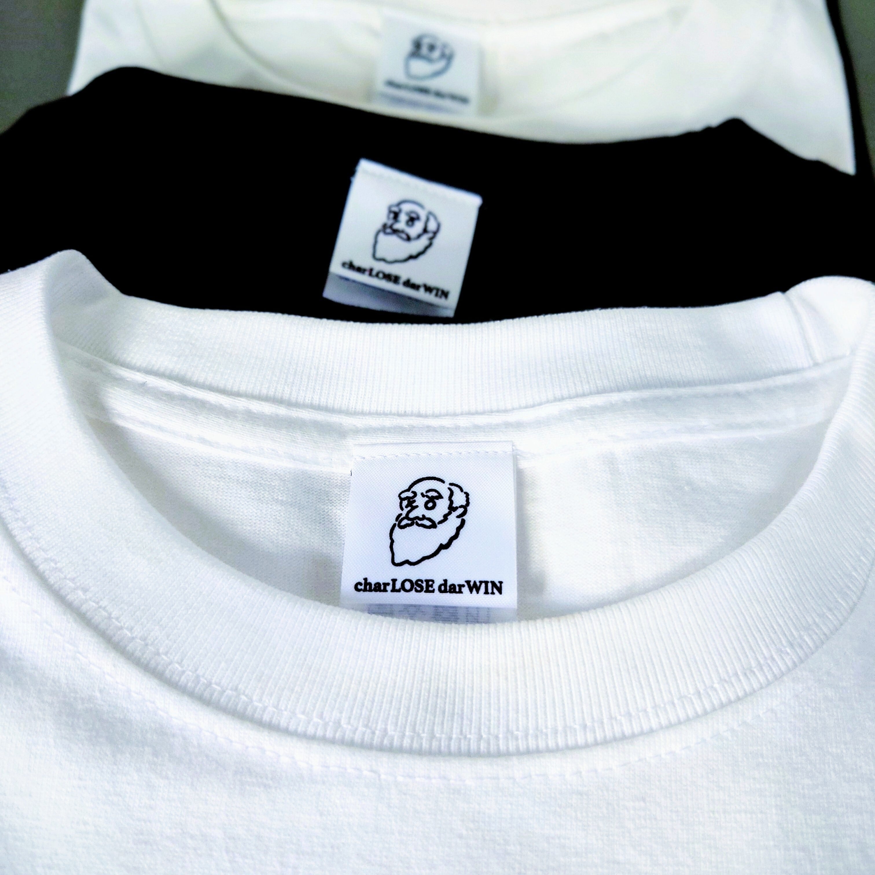 SALE 30％OFF】XOダーウィン T-シャツ “Black” | charLOSE darWIN